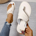 Sandales Confortables avec Détails Métalliques pour Femmes