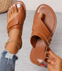 Sandales Confortables avec Détails Métalliques pour Femmes