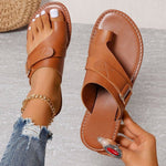 Sandales Confortables avec Détails Métalliques pour Femmes