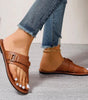 Sandales Confortables avec Détails Métalliques pour Femmes