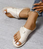 Sandales Confortables avec Détails Métalliques pour Femmes