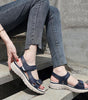 Sandales Confortables avec Bandes Réglables pour Femmes