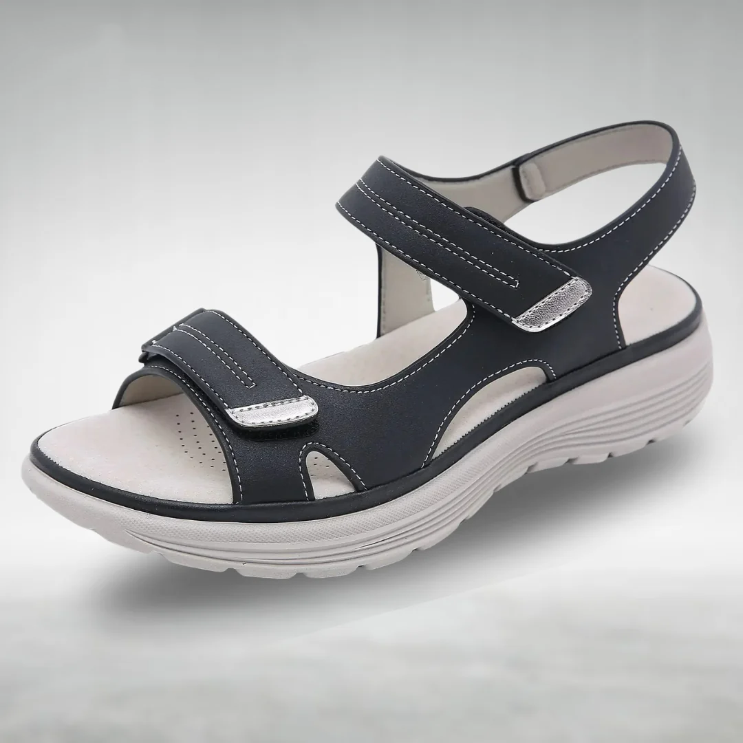 Sandales Confortables avec Bandes Réglables pour Femmes