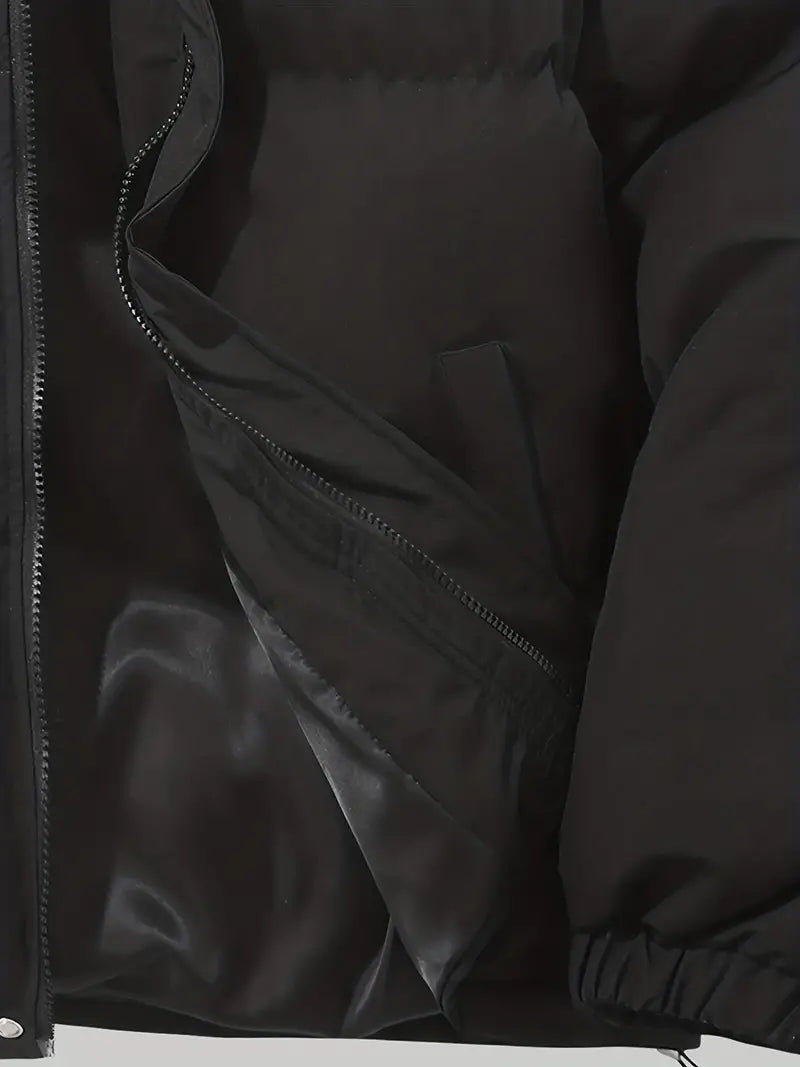 Manteau d'Hiver Élégant avec Capuche pour Femmes