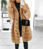 Manteau Long à Capuche pour Femmes