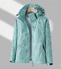 Veste Imperméable Coupe-Vent à Capuche pour Femme