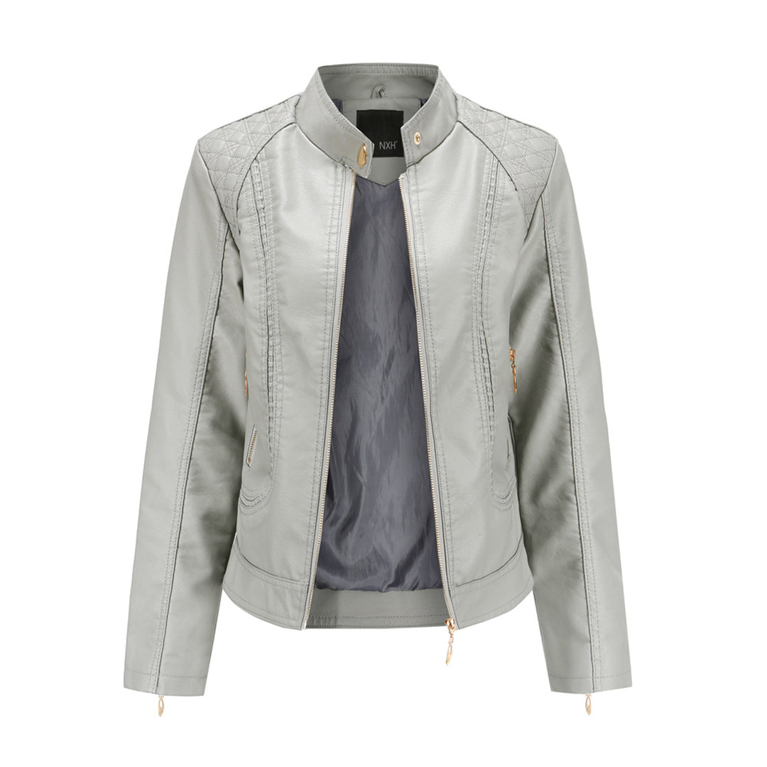 Veste en Cuir Vegan Élégante pour Femmes