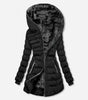 Veste d'Hiver Longue et Élégante pour Femme - Doublure en Fleece