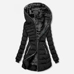 Veste d'Hiver Longue et Élégante pour Femme - Doublure en Fleece