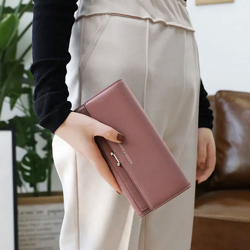 Portefeuille Élégant Multifonction pour Femmes