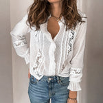 Blouse à Manches Longues avec Fermeture Boutonnée pour Femme | Idéale pour un Usage Quotidien