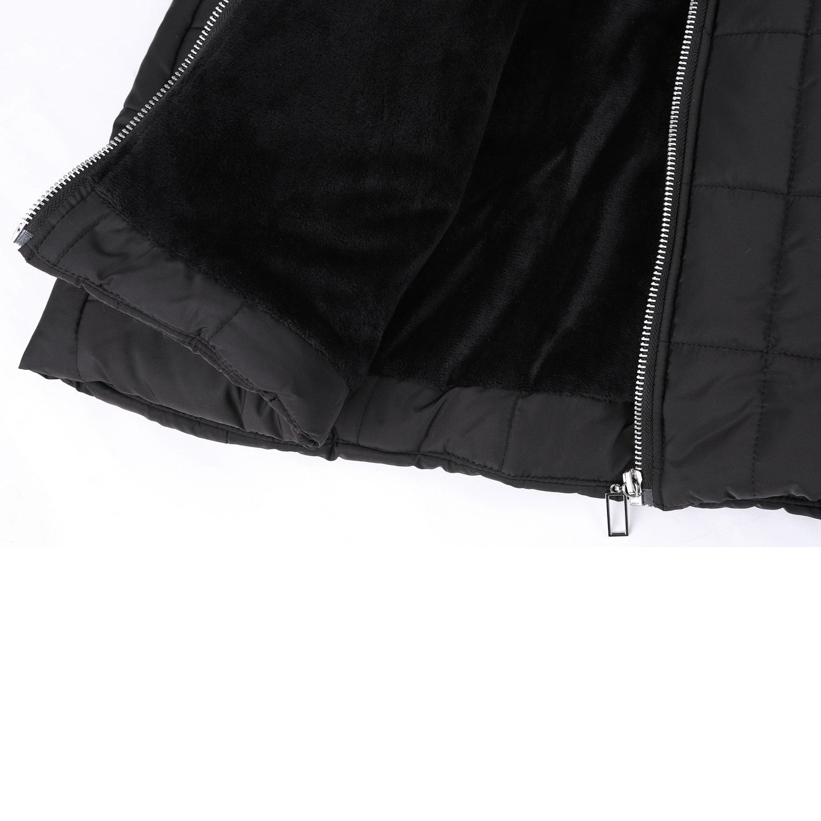 Veste d'Hiver Longue et Élégante pour Femme - Doublure en Fleece
