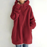 Pull-over d’Hiver Ample et Confortable pour Femmes