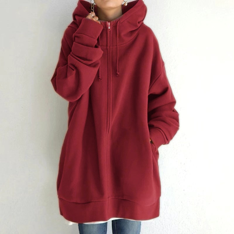 Pull-over d’Hiver Ample et Confortable pour Femmes