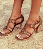 Sandales Élégantes à Talons Ouverts pour Femmes
