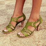 Sandales Élégantes à Talons Ouverts pour Femmes