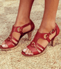 Sandales Élégantes à Talons Ouverts pour Femmes