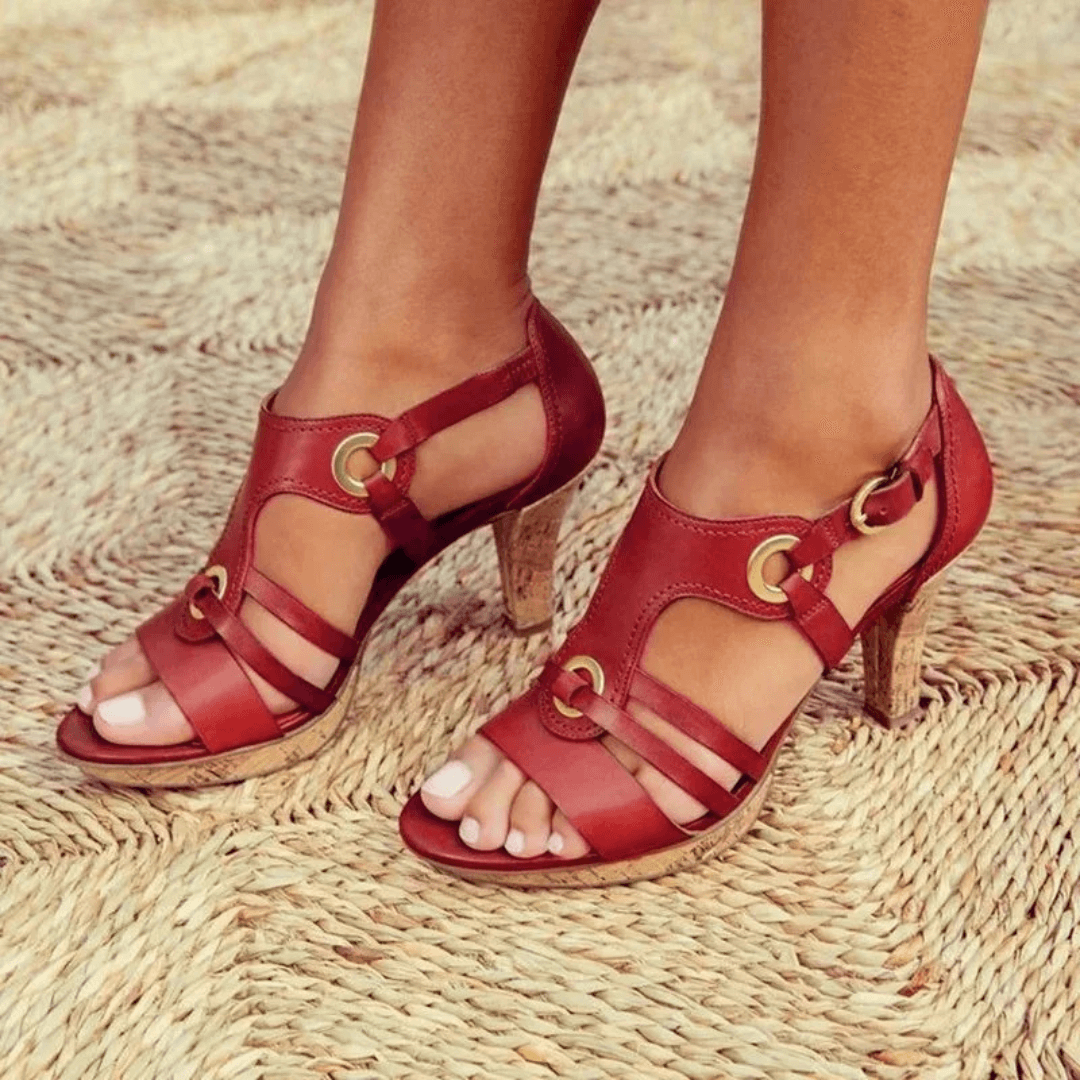Sandales Élégantes à Talons Ouverts pour Femmes