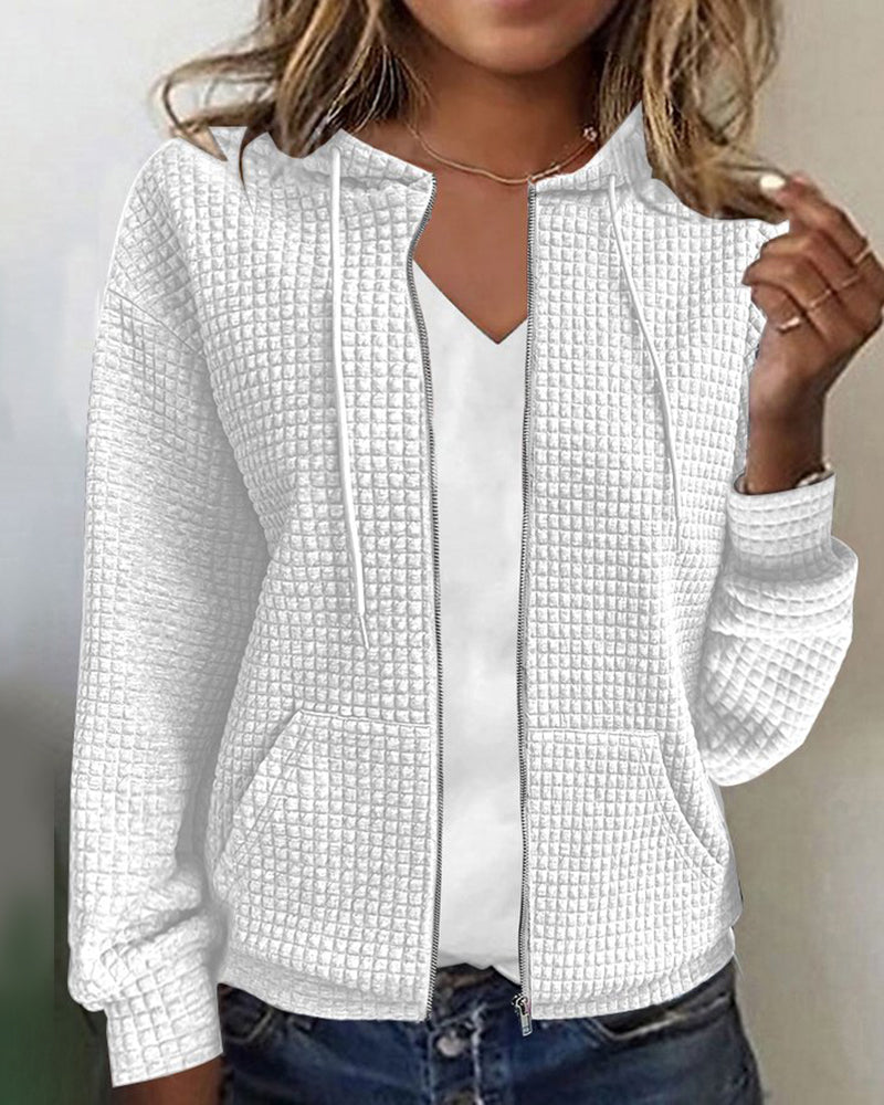 Sweat à Capuche Zippé pour Femmes