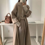 Manteau Long Décontracté pour Femmes