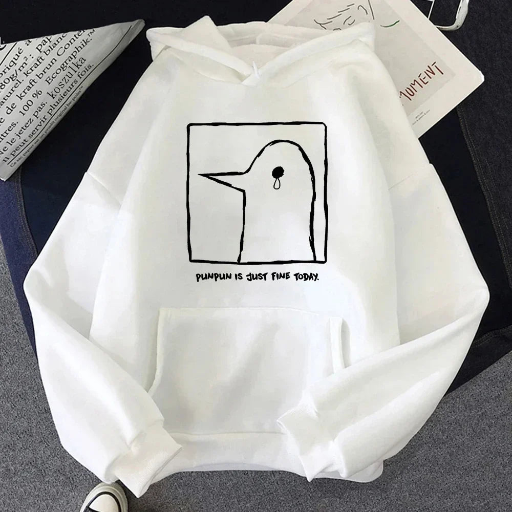 Hoodie Oversized Goodnight Punpun pour Femmes