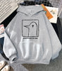 Hoodie Oversized Goodnight Punpun pour Femmes