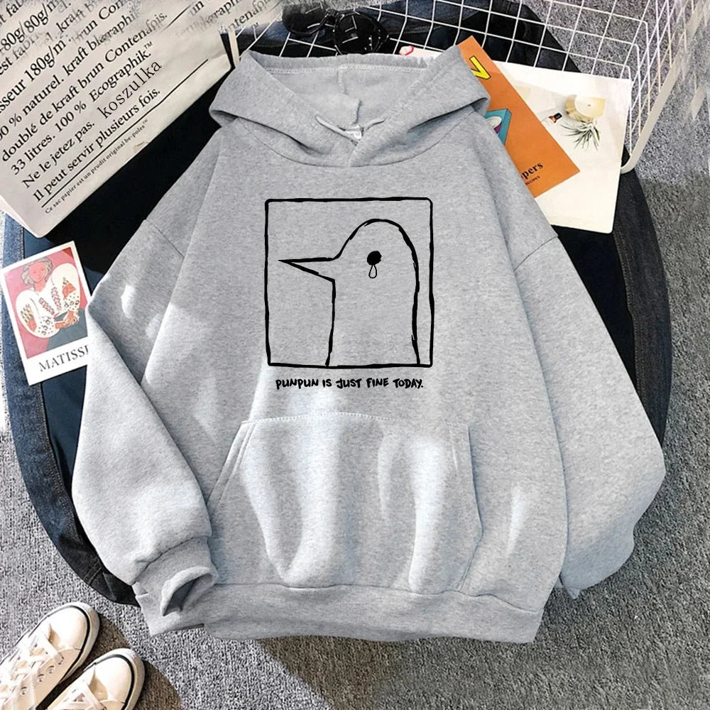 Hoodie Oversized Goodnight Punpun pour Femmes
