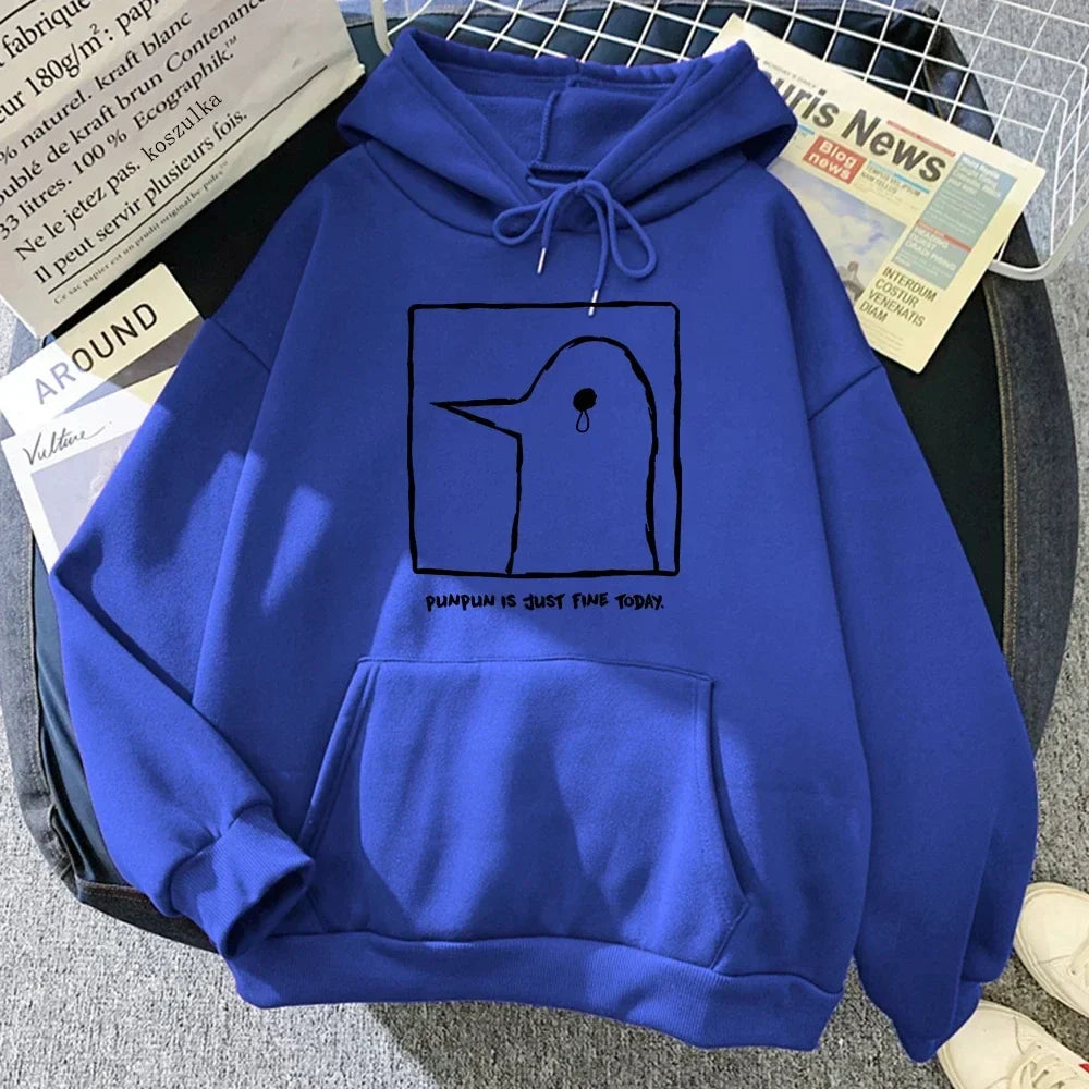 Hoodie Oversized Goodnight Punpun pour Femmes