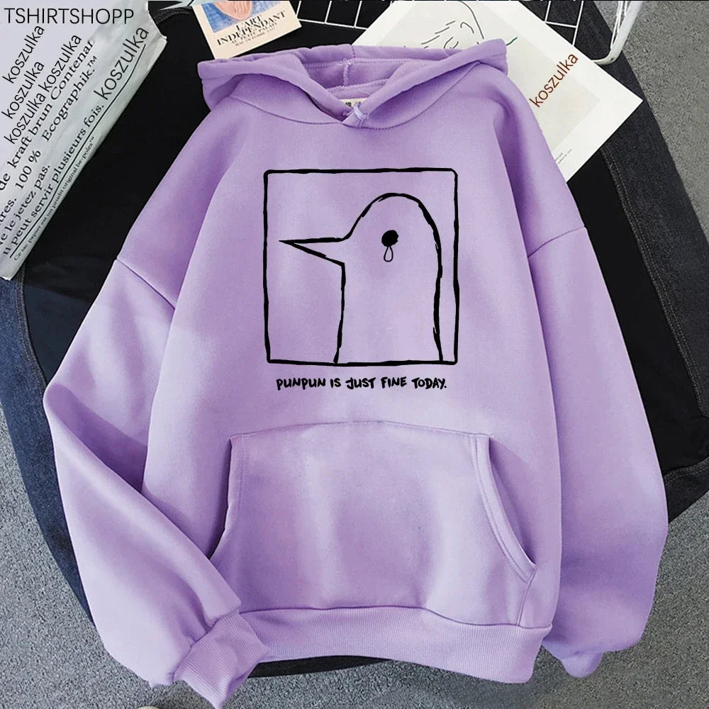 Hoodie Oversized Goodnight Punpun pour Femmes