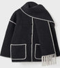 Manteau Long Matelassé d'Hiver pour Femmes