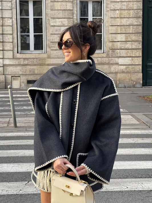Manteau Long Matelassé d'Hiver pour Femmes