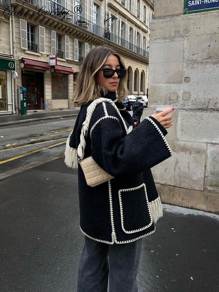 Manteau Long Matelassé d'Hiver pour Femmes
