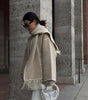 Manteau Long Matelassé d'Hiver pour Femmes