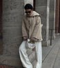 Manteau Long Matelassé d'Hiver pour Femmes