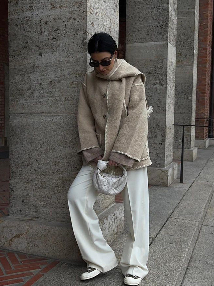 Manteau Long Matelassé d'Hiver pour Femmes