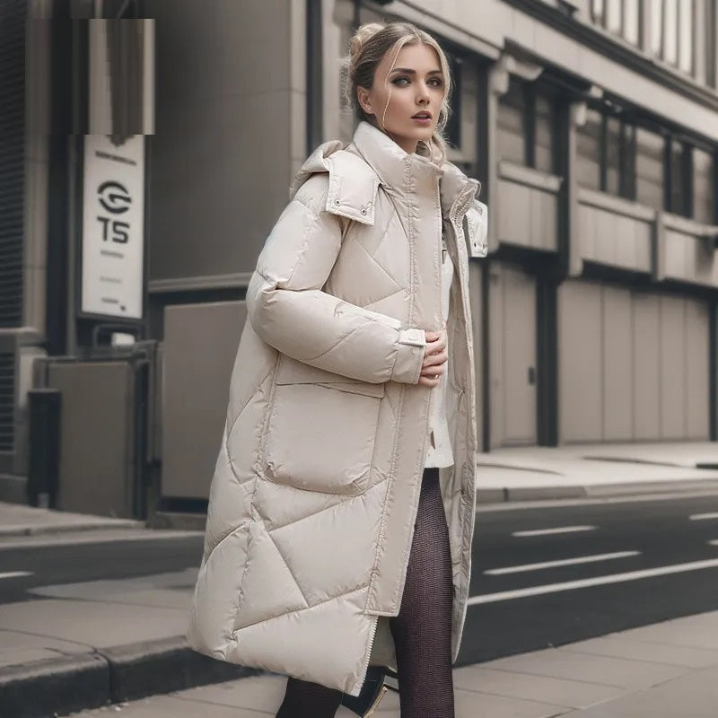 Veste d'Hiver à Capuche pour Femmes