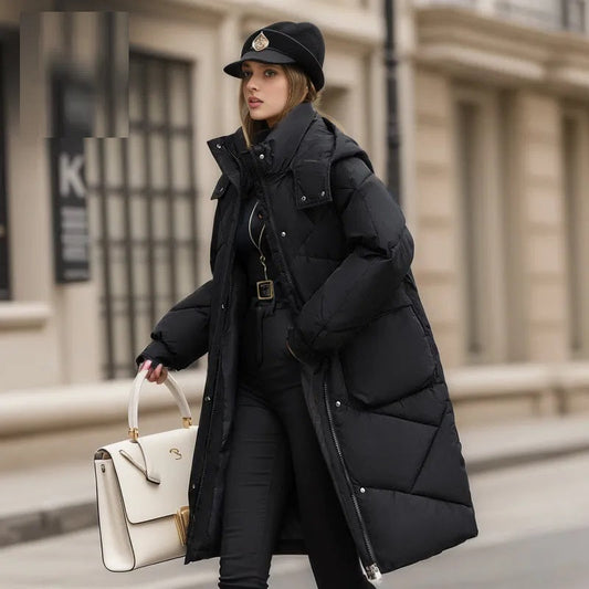 Veste d'Hiver à Capuche pour Femmes