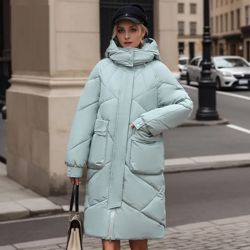 Veste d'Hiver à Capuche pour Femmes