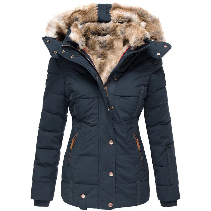 Veste d'Hiver Élégante et Polyvalente pour Femmes