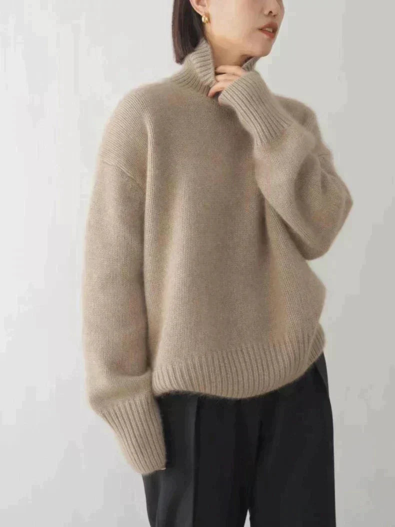 Pull Col Roulé Classique pour Femmes