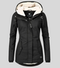 Parka Longue Imperméable avec Capuche pour Femmes