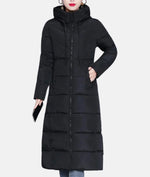 Manteau Long d'Hiver Élégant pour Femmes