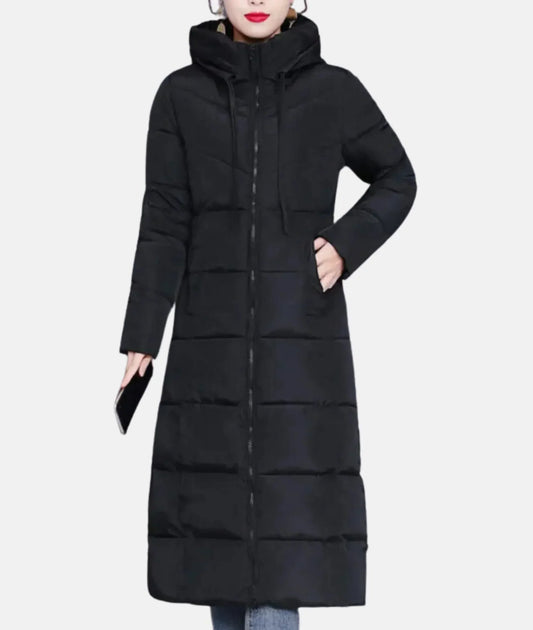 Manteau Long d'Hiver Élégant pour Femmes