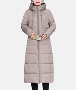 Manteau Long d'Hiver Élégant pour Femmes