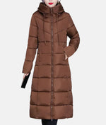 Manteau Long d'Hiver Élégant pour Femmes