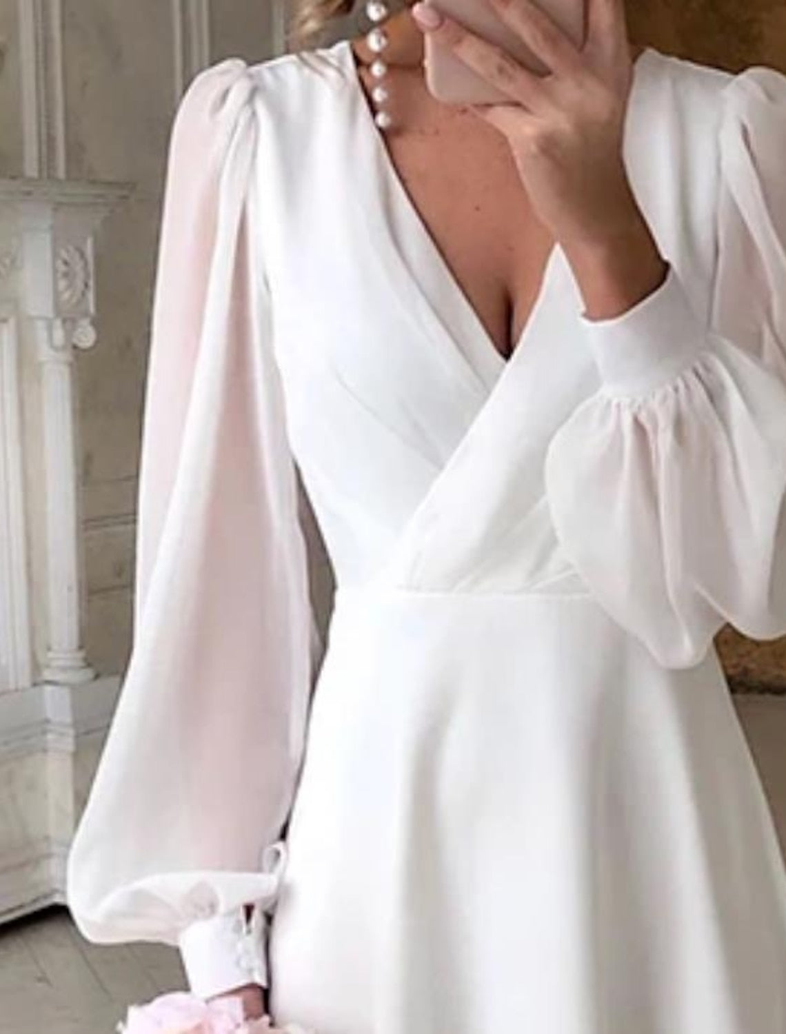 Robe Longue Évasée à Manches Longues pour Femme | Idéale pour les Sorties