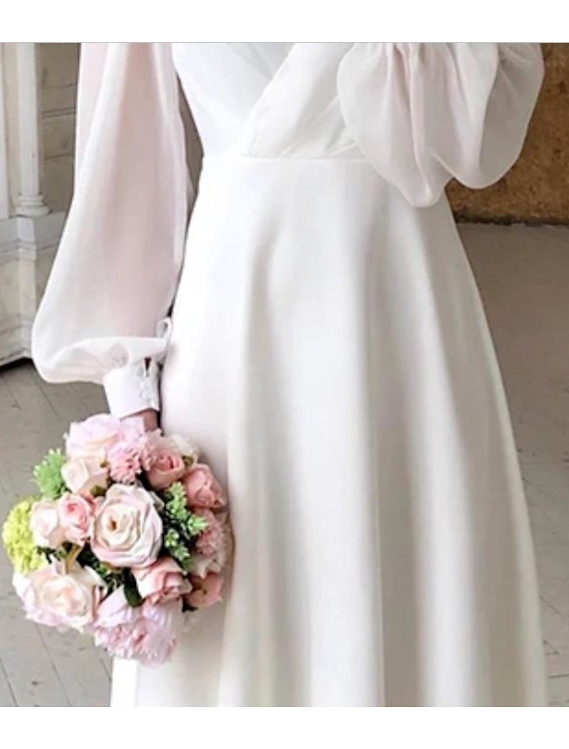 Robe Longue Évasée à Manches Longues pour Femme | Idéale pour les Sorties