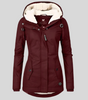 Parka Longue Imperméable avec Capuche pour Femmes