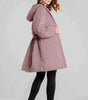 Imperméable Élégant à Capuche pour Femmes