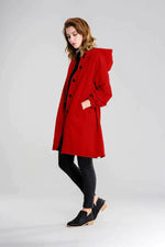 Imperméable Élégant à Capuche pour Femmes